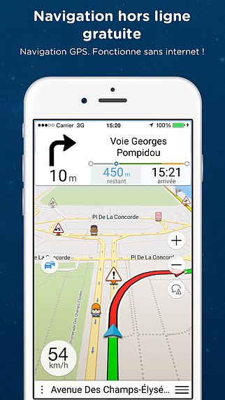 Navmii GPS Allemagne: Navigation, cartes et trafic (Navfree GPS) pour mac