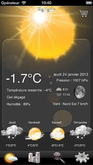 IMeteo Animée pour mac