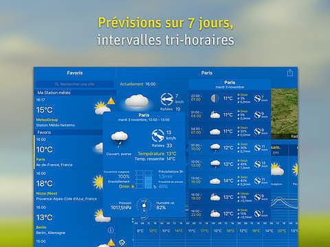 WeatherPro for iPad - L'App météo pour mac WeatherPro for iPad - L'App météo pour mac