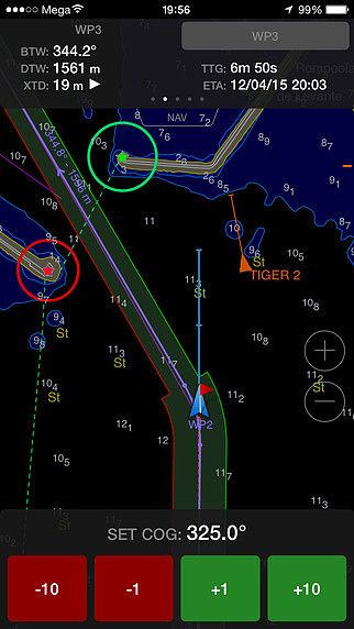 Transas iSailor - la navigation maritime traceur et AIS Viewer pour mac