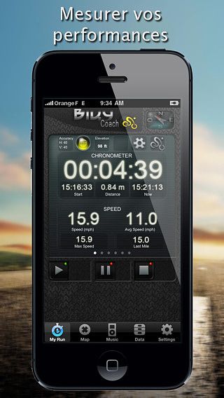 Biky Coach - GPS Sport Cyclisme / VTT / Vélo - Free Edition pour mac