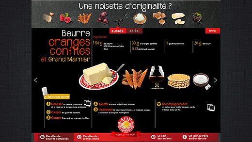 Recettes avec le Beurre AOP Charentes-Poitou le chef c'est vous pour mac Recettes avec le Beurre AOP Charentes-Poitou le chef c'est vous pour mac