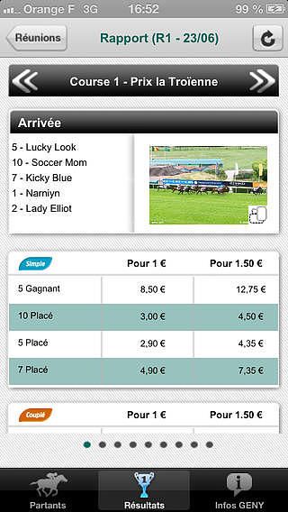 GENY Courses - Infos Turf pour mac GENY Courses - Infos Turf pour mac