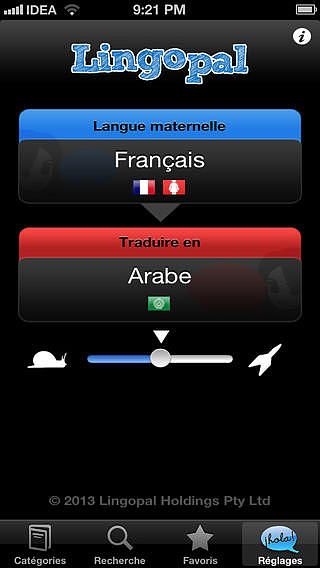 Lingopal Arabe LITE - guide de conversation audio pour mac