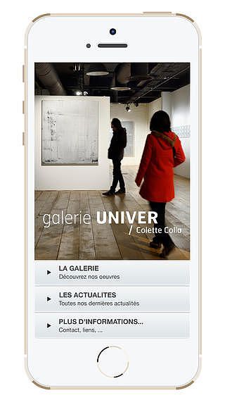 Galerie Univer / Colette Colla pour mac