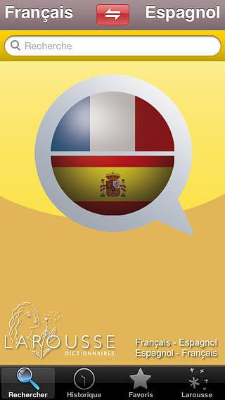 Dictionnaire Espagnol-Français Larousse pour mac