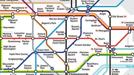 Carte du Métro de Londres pour mac
