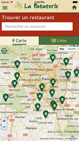 La Pataterie restaurants pour mac La Pataterie restaurants pour mac