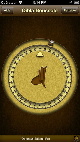 ISalam: Qibla Boussole pour mac ISalam: Qibla Boussole pour mac