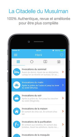 Hisnii: La Citadelle du Musulman - Invocations en Islam, Hadith, pour mac Hisnii: La Citadelle du Musulman - Invocations en Islam, Hadith, pour mac