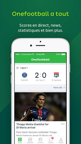 Onefootball - Scores en direct et actualités de foot pour la Lig pour mac