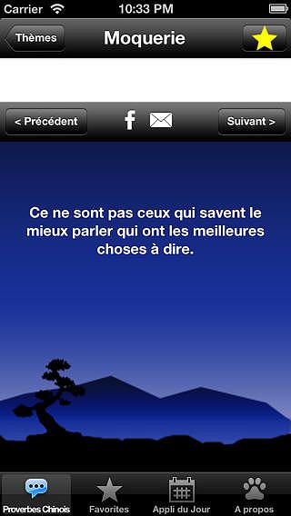 Proverbes Chinois pour mac