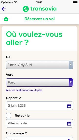 Transavia pour mac