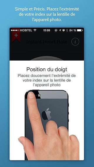 Instant Heart Rate - Moniteur de Fréquence Cardiaque par Azumio  pour mac