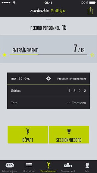 Runtastic Pull-Ups - Exercices, coaching pour mac Runtastic Pull-Ups - Exercices, coaching pour mac