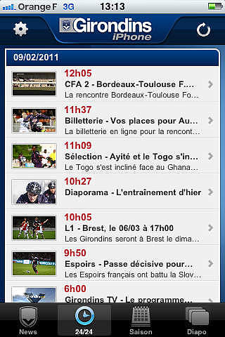 Girondins Officiel pour mac Girondins Officiel pour mac