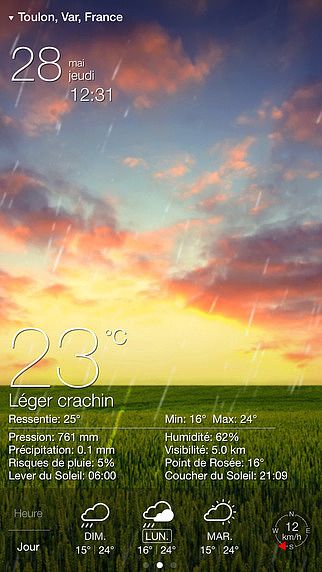 Météo Live Gratuit - Prévision et température pour mac Météo Live Gratuit - Prévision et température pour mac