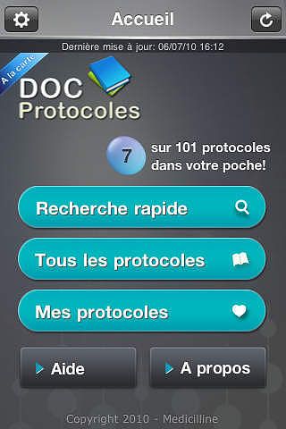 Doc Protocoles - A la carte pour mac