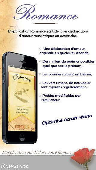 Romance - Votre romantique déclaration d'amour en poésie acrosti pour mac Romance - Votre romantique déclaration d'amour en poésie acrosti pour mac