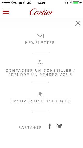 Cartier - Catalogue pour mac