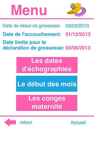 Date Grossesse pour mac Date Grossesse pour mac