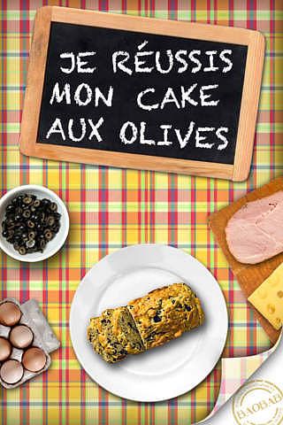Recette : Je réussis mon cake aux olives et jambon pour mac