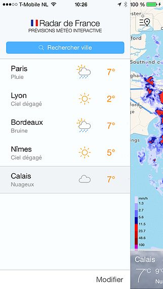 Radar de France Gratuit pour mac