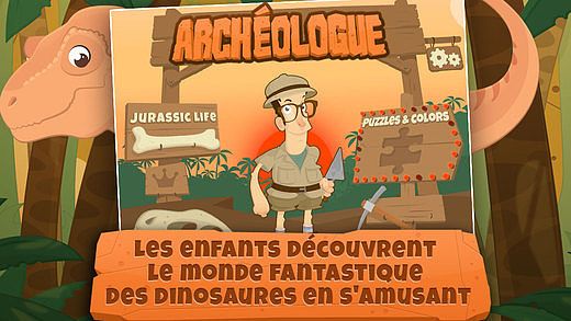 Archéologue - Jurassic Life - Jeux pour Enfants pour mac