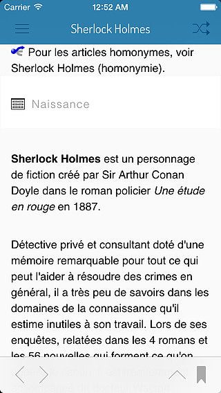 Minipédia - Encyclopédie hors ligne (Wikipedia Reader) pour mac Minipédia - Encyclopédie hors ligne (Wikipedia Reader) pour mac