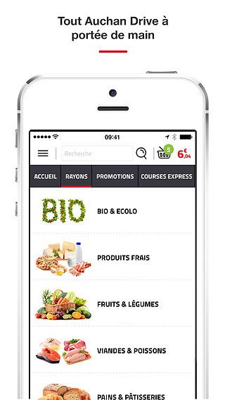 AuchanDrive - Commandez vos courses alimentaires en ligne pour u pour mac