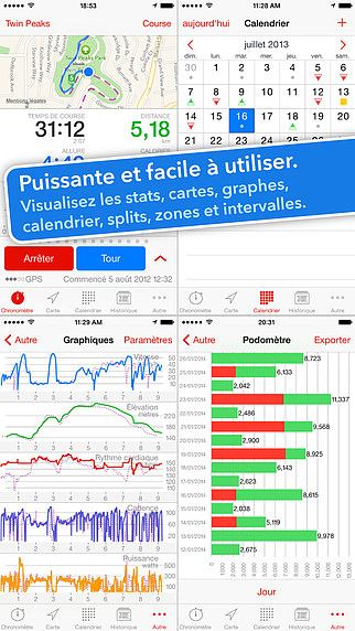 Runmeter Podomètre GPS - Courir Marche Vélo Course Entrainement pour mac