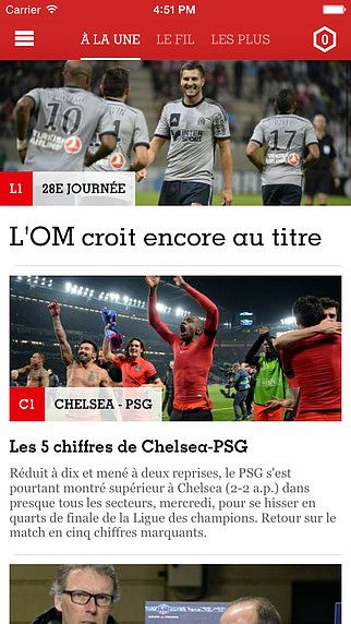 France Football - L'application de tout le football pour mac
