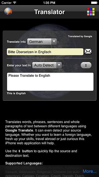 Traducteur de Langues pour mac