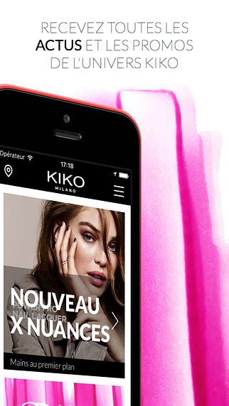 KIKO Milano - Actus, offres et promotions pour mac