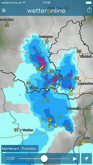 Radar Météo pour mac Radar Météo pour mac