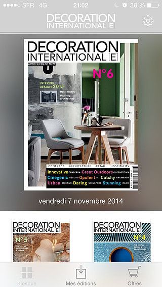 Décoration Internationale Magazine : Architecture et design d'ex pour mac