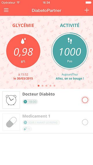 DiabetoPartner - Mon application Diabète pour mac