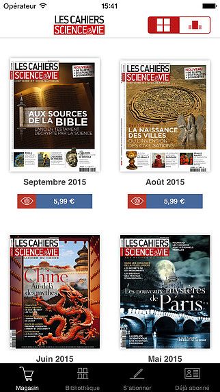 Les Cahiers de Science  pour mac