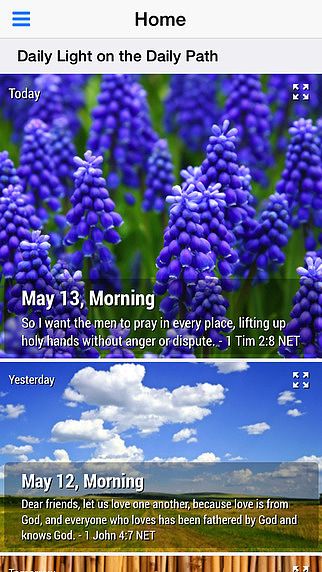 Daily Light on the Daily Path - Daily Devotional pour mac