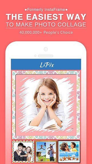 LiPix - Photo Collage, Picture Editor, Pic Grid, Formerly InstaF pour mac