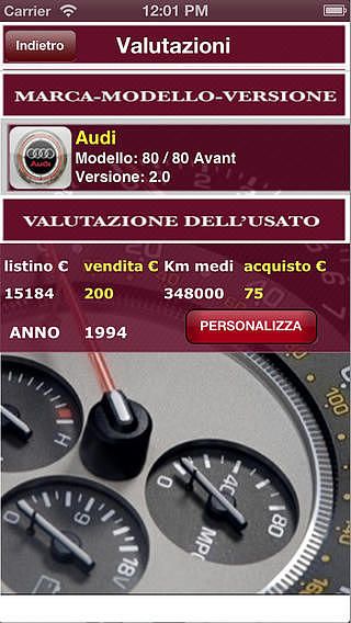 Valutazione AUTO Usate pour mac Valutazione AUTO Usate pour mac