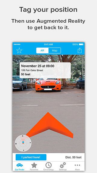 Find Your Car with AR: Augmented Car Finder pour mac