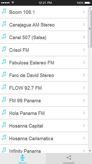 'A Panama Radios online - The Best Stations Am and Fm with Sport pour mac