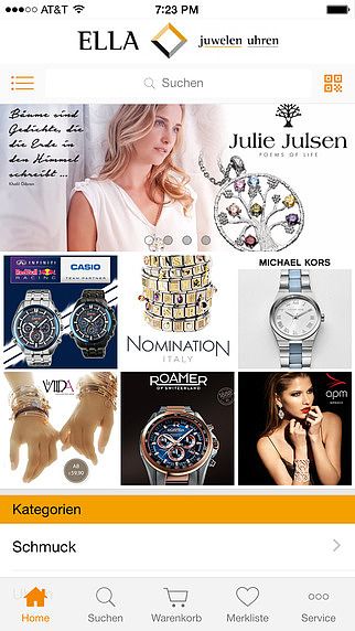ELLA  Juwelen Store Online für Markenschmuck und Markenuhren pour mac
