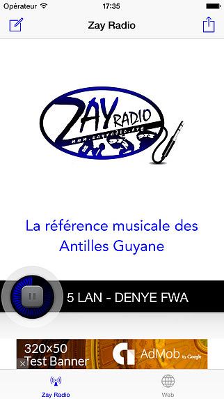 ZayRadio - La référence musicale des Antilles Guyane pour mac ZayRadio - La référence musicale des Antilles Guyane pour mac