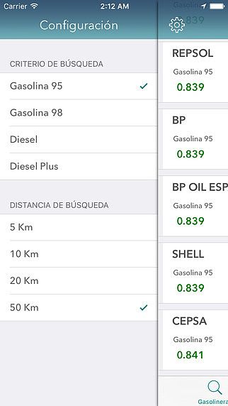 Gasolineras Españolas pour mac Gasolineras Españolas pour mac