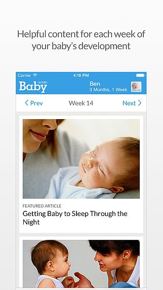 WebMD Baby: Feeding, Nursing, Diaper, Sleep, and Growth Tracker  pour mac