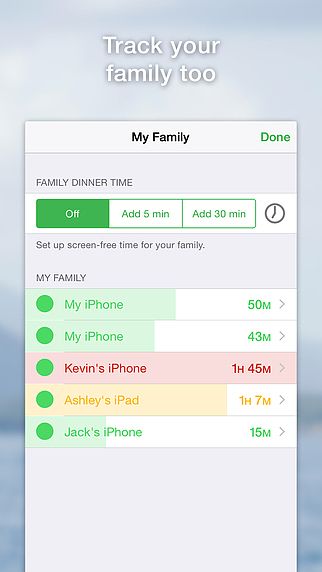 Moment - Track how much you and your family use your phone pour mac