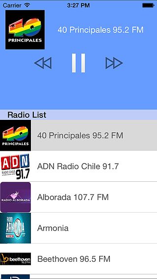 Las radios de chile : Top Chilian Radio pour mac