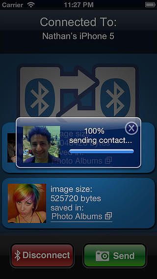 Bluetooth Photo Share pour mac